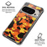 Orange Camo Pixel 9/9 Pro Clear Case